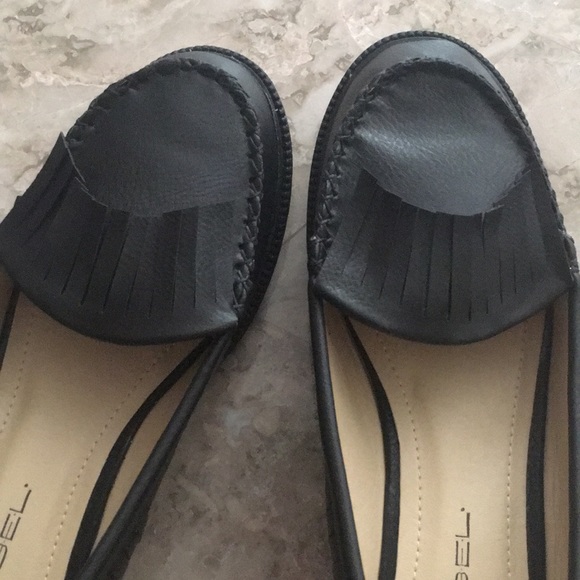 MUST GO Black Loafers Faux Leather - Picture 2 of 6